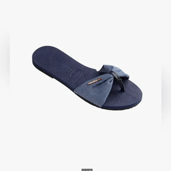 HAVAIANAS You St. Tropez Shine Sandals, Size 7/8 - Picture 4 of 8